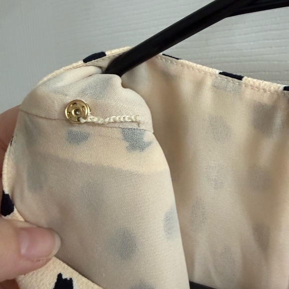 Kate Spade Pink and Black Sleeveless Blouse - Picture 5 of 10